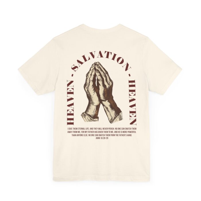 Heaven Salvation T-Shirt - Faith-Based Apparel - YHWH Threads - Image 59