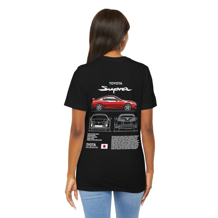 Toyota Supra MK4 Blueprint Graphic Tee - Boosted Gear Co. - Image 52