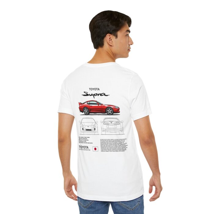 Toyota Supra MK4 Blueprint Graphic Tee - Boosted Gear Co. - Image 21