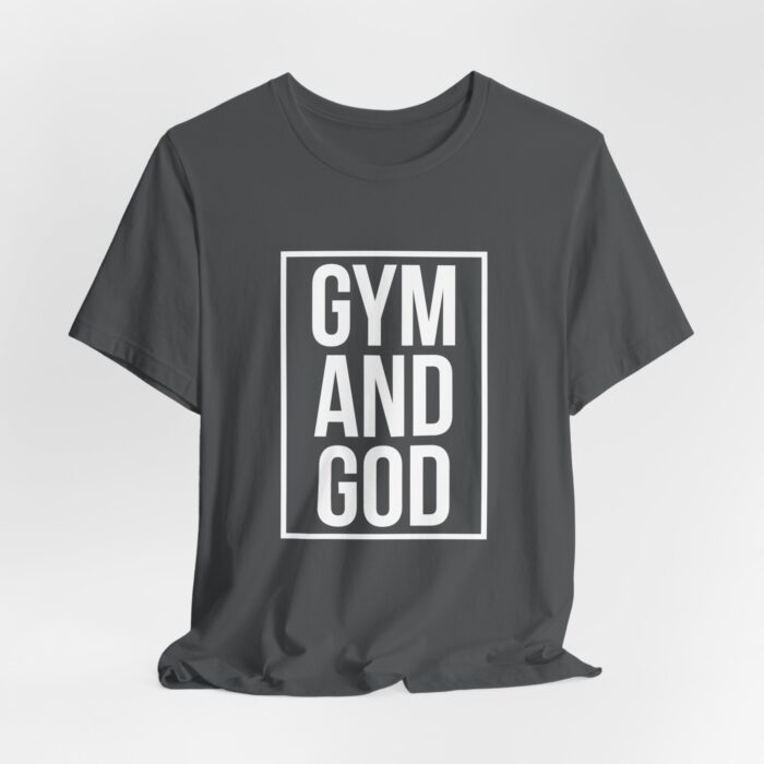 Gym & God T-Shirt - Faith and Fitness Tee - YHWH Threds - Image 23