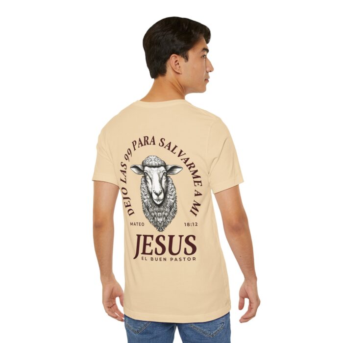 Camiseta Jesús El Buen Pastor - Mateo 18:12 - YHWH Threads - Image 79