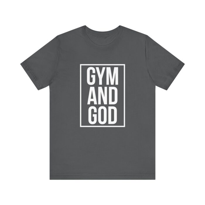 Gym & God T-Shirt - Faith and Fitness Tee - YHWH Threds - Image 20