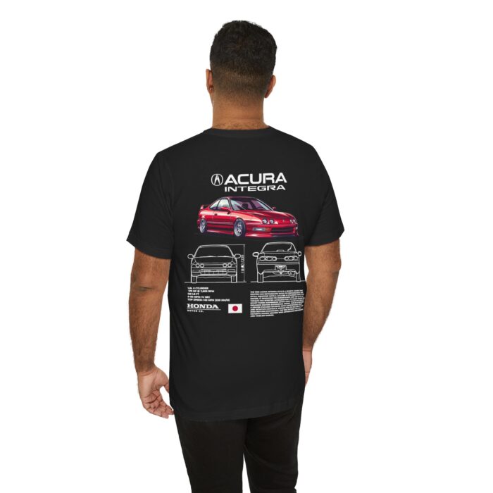 Acura Integra GS-R Blueprint Graphic Tee - Boosted Gear Co. - Image 46