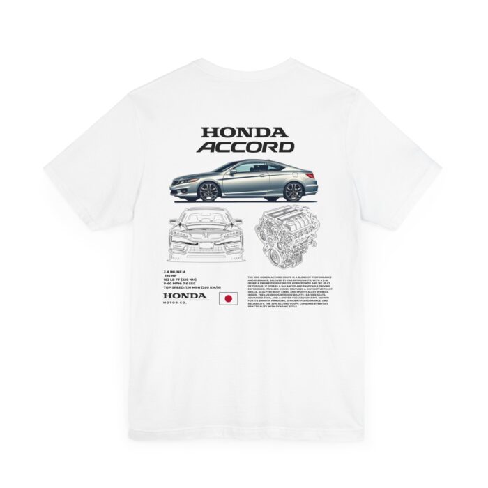 Honda Accord Coupe Blueprint Graphic Tee - Boosted Gear Co.