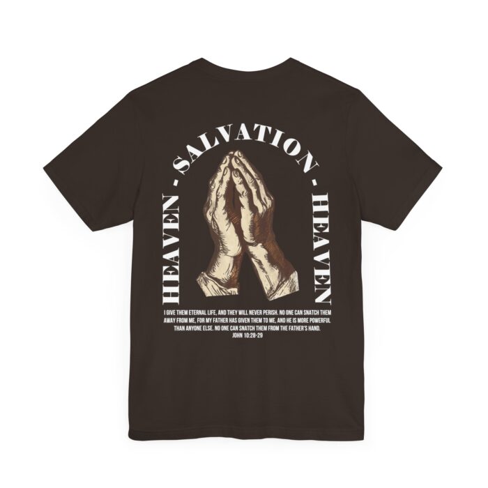 Heaven Salvation T-Shirt - Faith-Based Apparel - YHWH Threads - Image 30