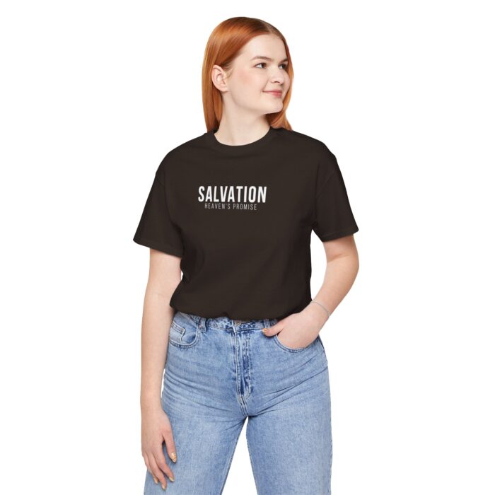 Heaven Salvation T-Shirt - Faith-Based Apparel - YHWH Threads - Image 47