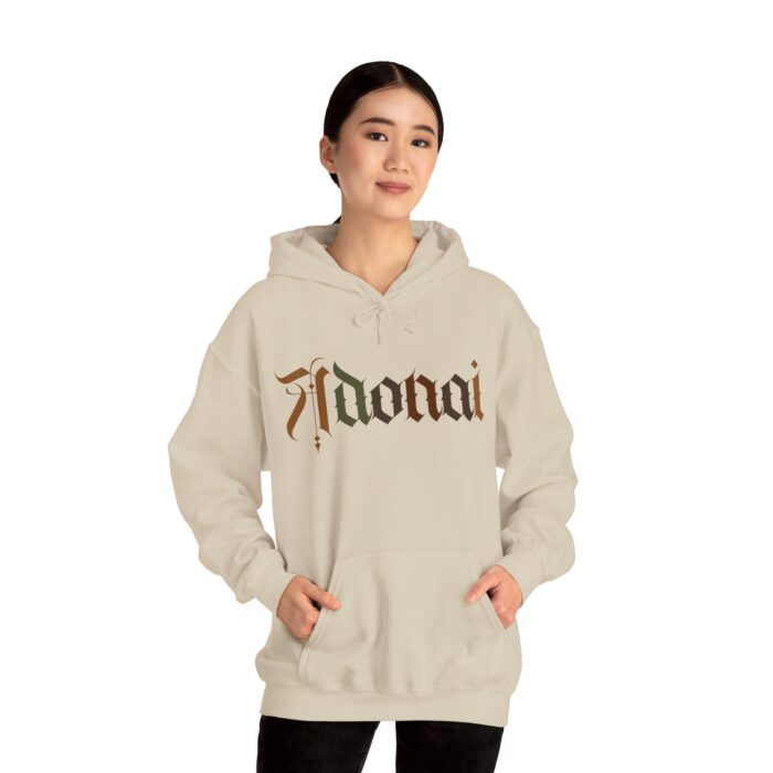 Adonai Hoodie - Faith Apparel - YHWH Threads - Image 6