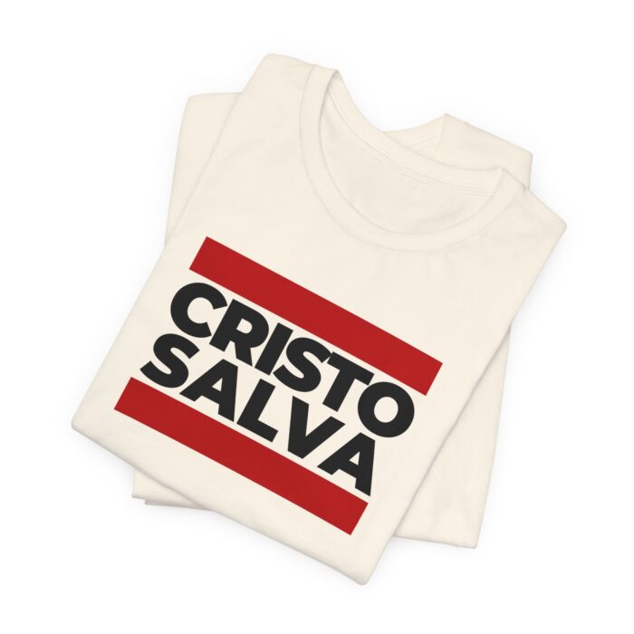 Cristo Salvaa Camiseta Cristo Salva - Ropa de Fe - YHWH Threads - Image 34