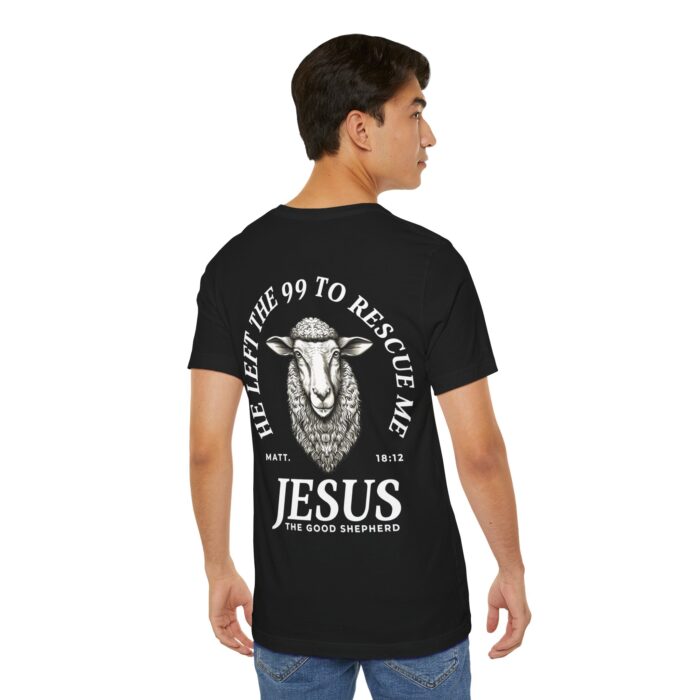 Jesus The Good Shepherd T-Shirt - Matthew 18:12 Faith Apparel - YHWH Threads - Image 21