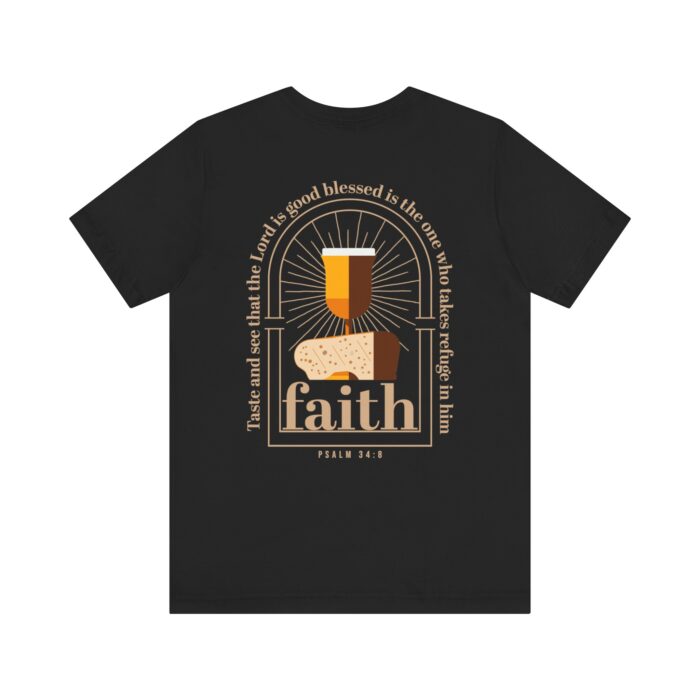 Taste and See T-Shirt - Psalm 34:8 Faith Apparel - YHWH Threads