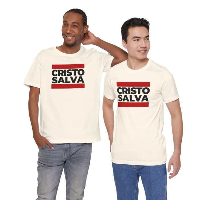 Cristo Salvaa Camiseta Cristo Salva - Ropa de Fe - YHWH Threads - Image 57