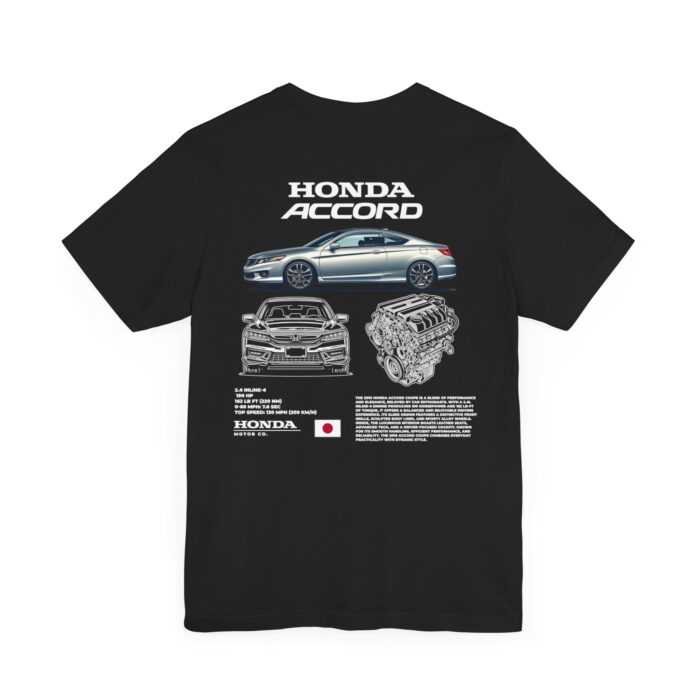 Honda Accord Coupe Blueprint Graphic Tee - Boosted Gear Co. - Image 30