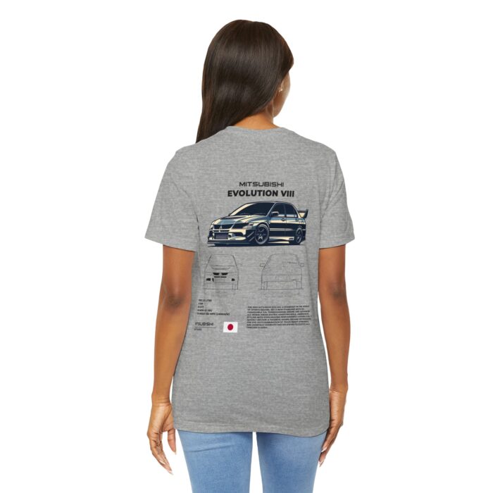 Mitsubishi Evolution VIII Blueprint Graphic Tee - Boosted Gear Co. - Image 110