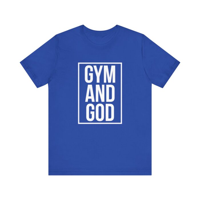 Gym & God T-Shirt - Faith and Fitness Tee - YHWH Threds - Image 15