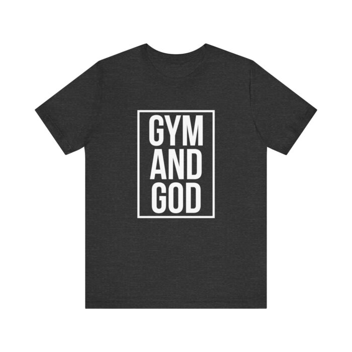 Gym & God T-Shirt - Faith and Fitness Tee - YHWH Threds - Image 26