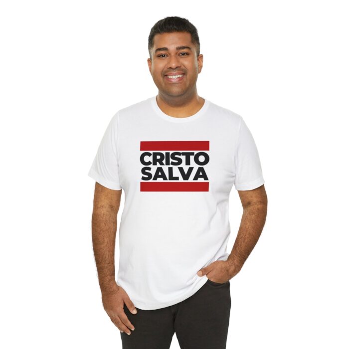 Cristo Salvaa Camiseta Cristo Salva - Ropa de Fe - YHWH Threads - Image 16