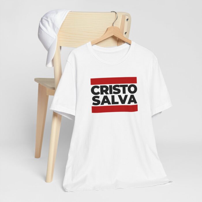 Cristo Salvaa Camiseta Cristo Salva - Ropa de Fe - YHWH Threads - Image 8