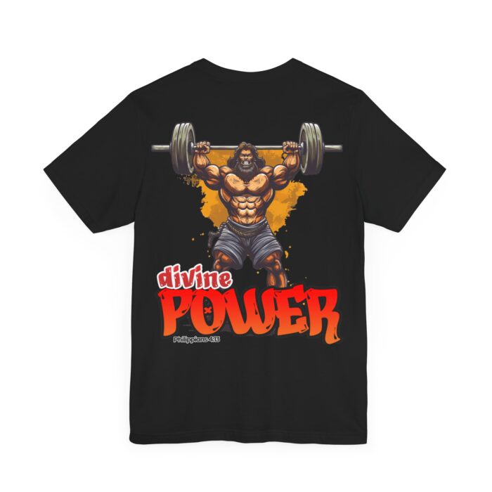 Divine Power T-Shirt - Philippians 4:13 Faith and Fitness Apparel - YHWH Threads - Image 30