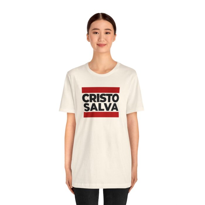 Cristo Salvaa Camiseta Cristo Salva - Ropa de Fe - YHWH Threads - Image 40