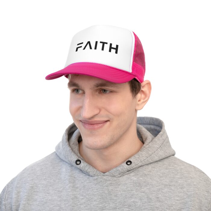 Faith Trucker Hat - YHWH Threads Co. - Image 9