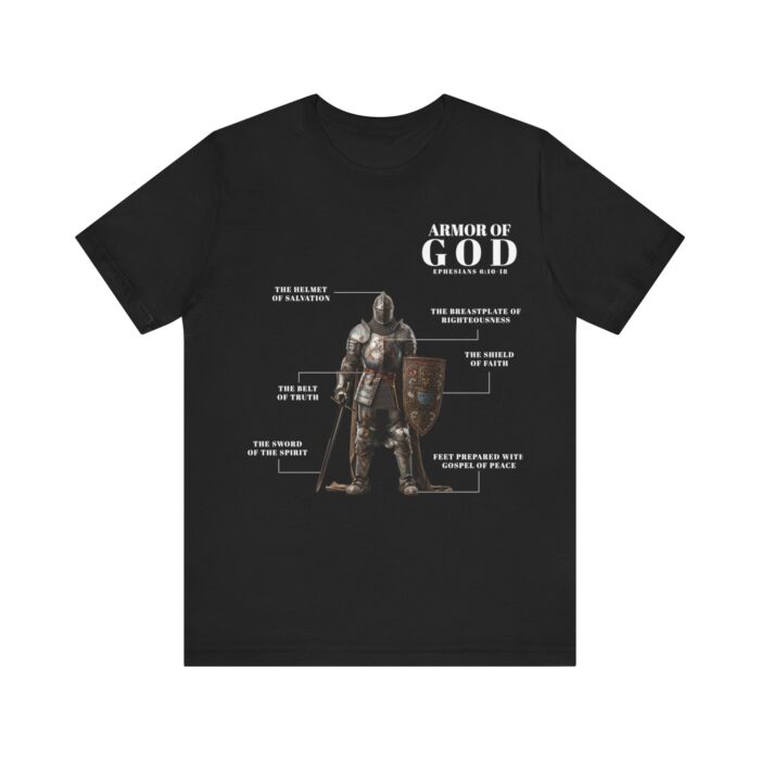 Armor of God T-Shirt - Faith-Based Apparel - YHWH - Image 30