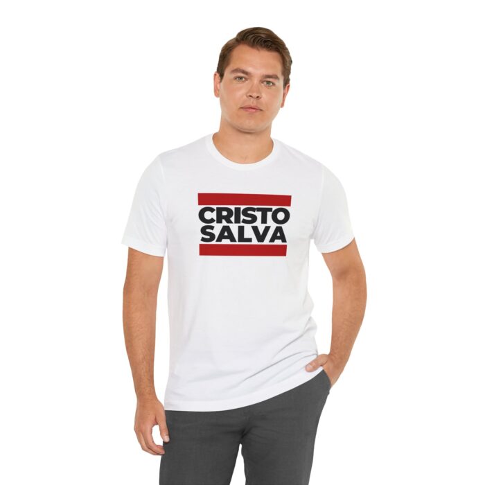 Cristo Salvaa Camiseta Cristo Salva - Ropa de Fe - YHWH Threads - Image 14