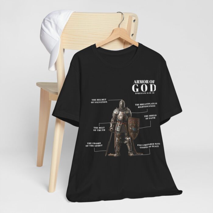 Armor of God T-Shirt - Faith-Based Apparel - YHWH - Image 37