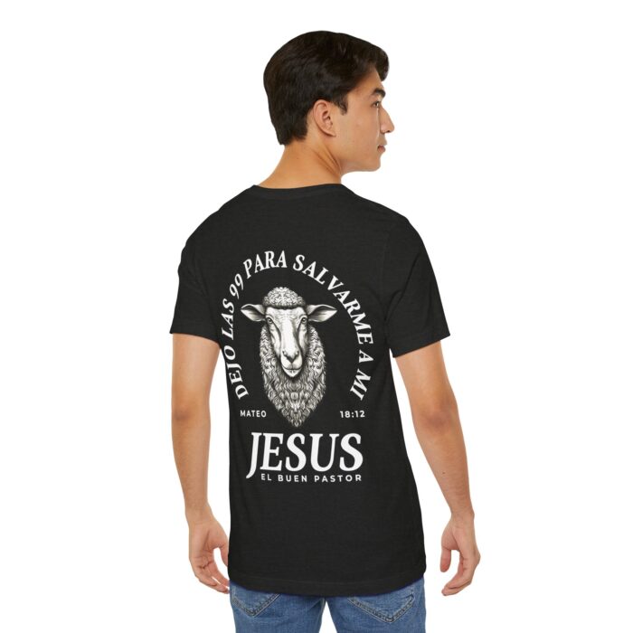 Camiseta Jesús El Buen Pastor - Mateo 18:12 - YHWH Threads - Image 108