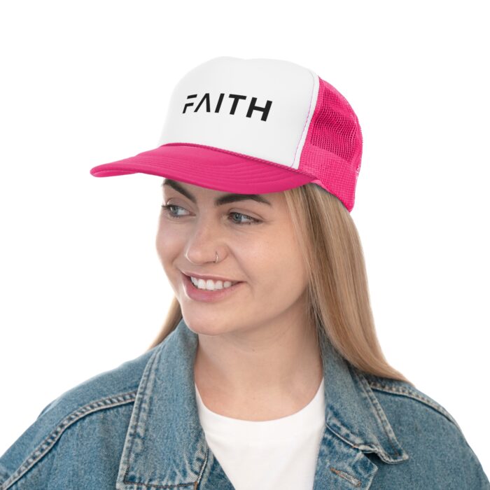 Faith Trucker Hat - YHWH Threads Co. - Image 8