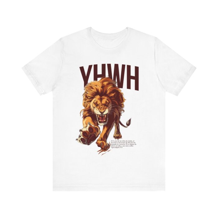 Camiseta León de Judá - Apocalipsis 5:5 - YHWH Threads