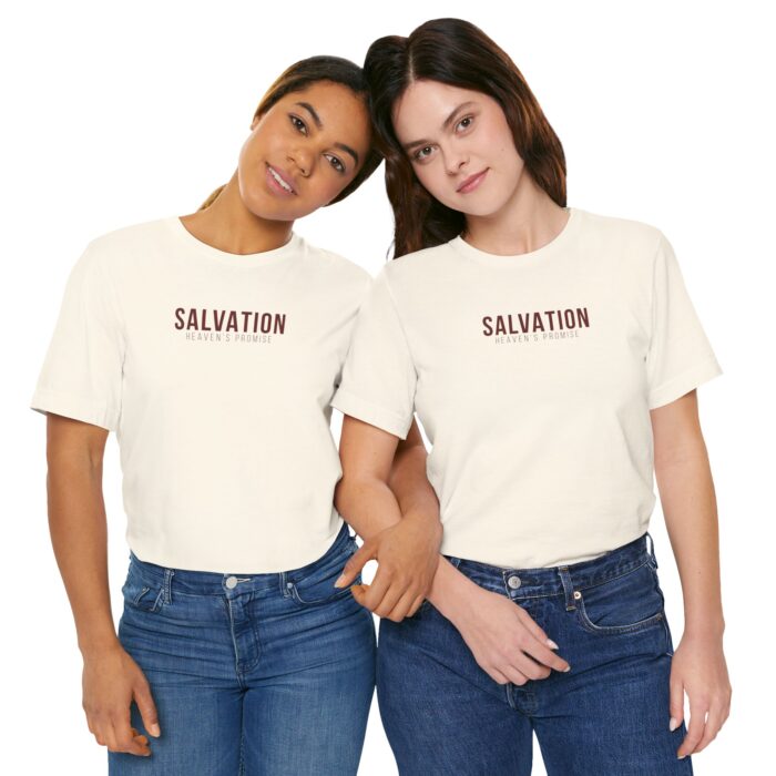 Heaven Salvation T-Shirt - Faith-Based Apparel - YHWH Threads - Image 84