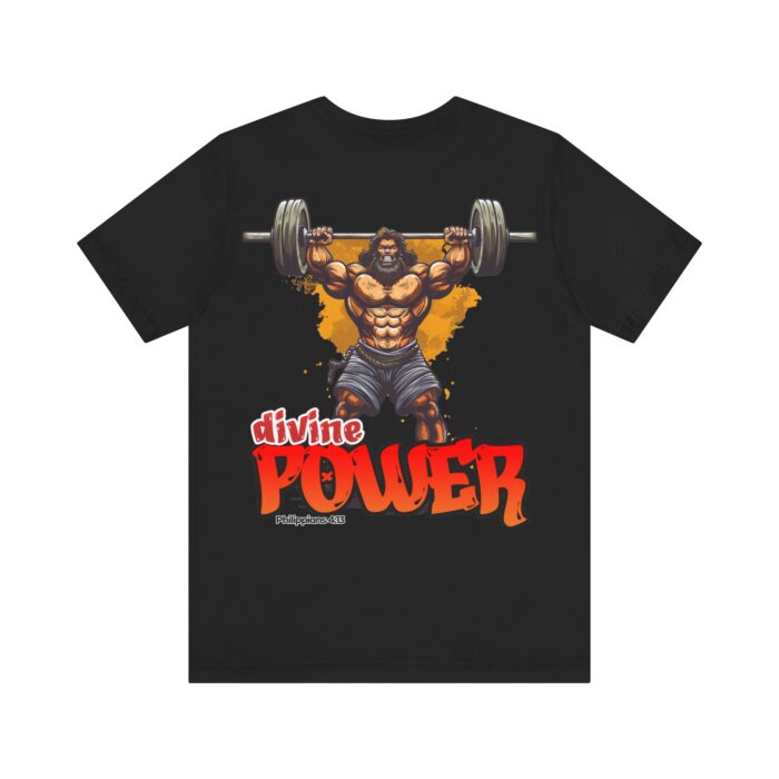 Divine Power T-Shirt - Philippians 4:13 Faith and Fitness Apparel - YHWH Threads - Image 32