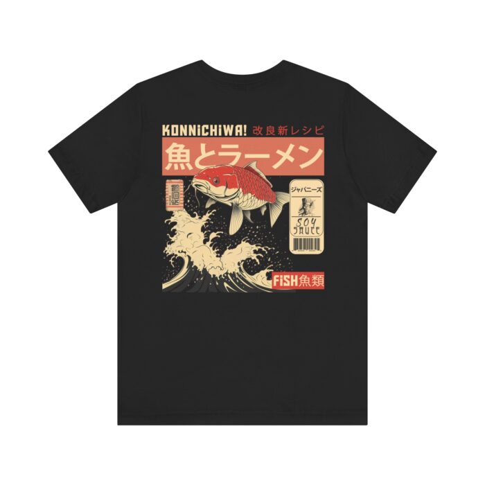 Vintage Konnichiwa Fish Ramen Tee - Boosted Gear Co. - Image 32