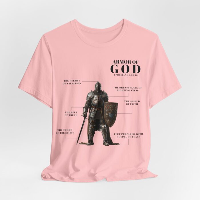 Armor of God T-Shirt - Faith-Based Apparel - YHWH - Image 64