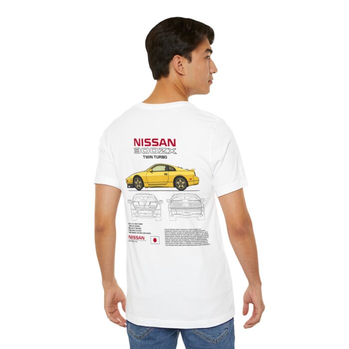 Nissan 300ZX Twin Turbo Blueprint Graphic Tee - Boosted Gear Co - Image 21