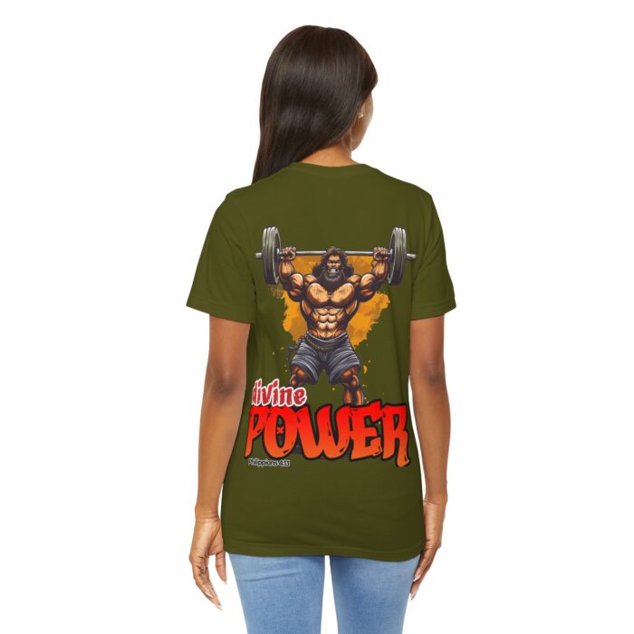 Divine Power T-Shirt - Philippians 4:13 Faith and Fitness Apparel - YHWH Threads - Image 284