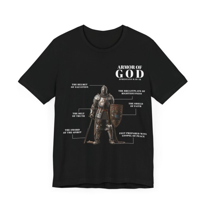 Armor of God T-Shirt - Faith-Based Apparel - YHWH - Image 32