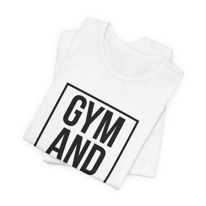 Gym & God T-Shirt - Faith and Fitness Tee - YHWH Threds - Image 4