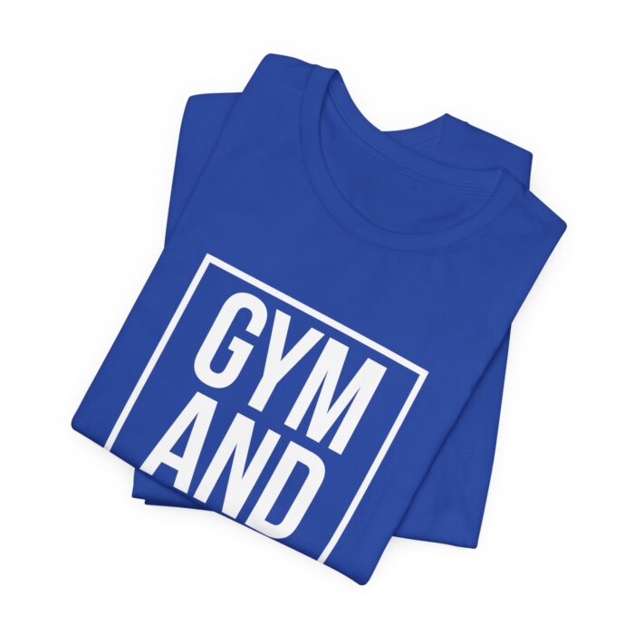 Gym & God T-Shirt - Faith and Fitness Tee - YHWH Threds - Image 17