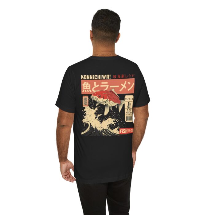 Vintage Konnichiwa Fish Ramen Tee - Boosted Gear Co. - Image 46