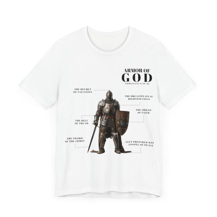 Armor of God T-Shirt - Faith-Based Apparel - YHWH - Image 3