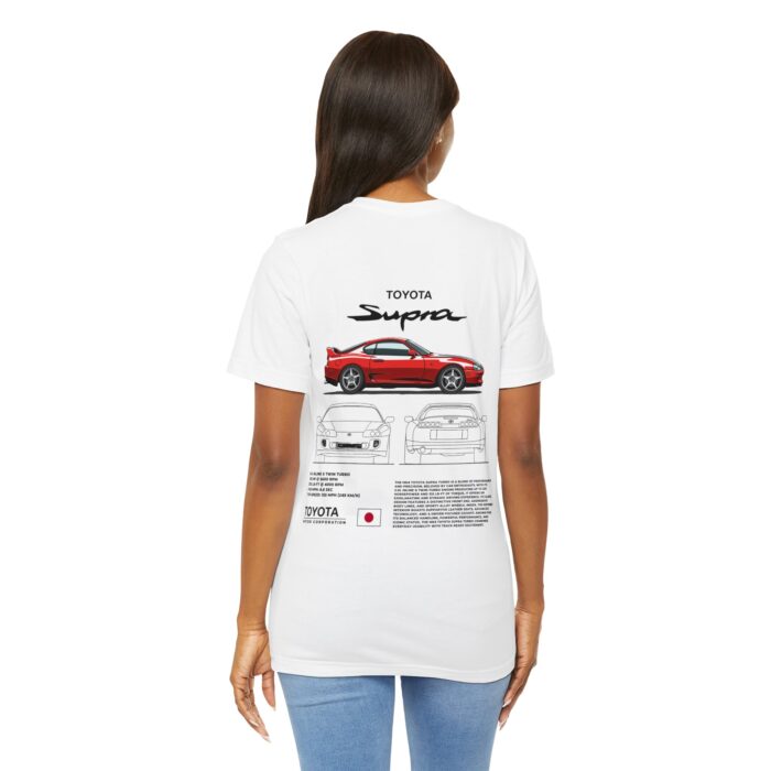 Toyota Supra MK4 Blueprint Graphic Tee - Boosted Gear Co. - Image 23