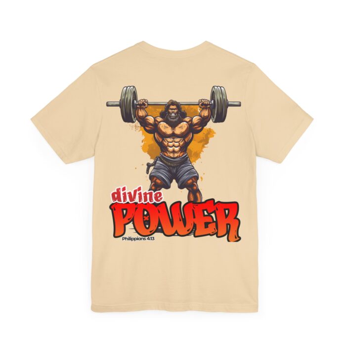 Divine Power T-Shirt - Philippians 4:13 Faith and Fitness Apparel - YHWH Threads - Image 117