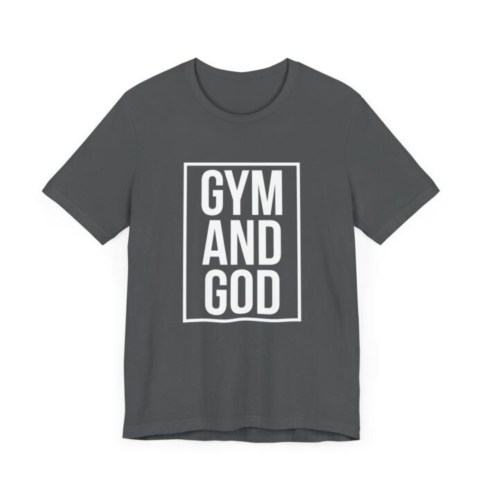 Gym & God T-Shirt - Faith and Fitness Tee - YHWH Threds - Image 21