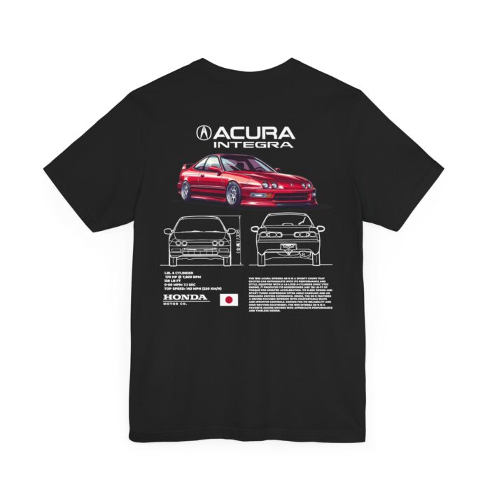 Acura Integra GS-R Blueprint Graphic Tee - Boosted Gear Co. - Image 30