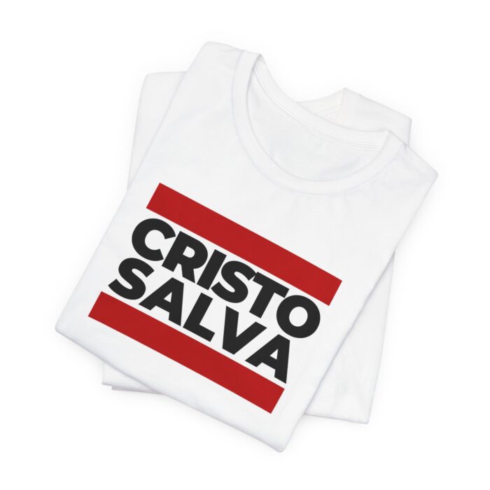 Cristo Salvaa Camiseta Cristo Salva - Ropa de Fe - YHWH Threads - Image 5