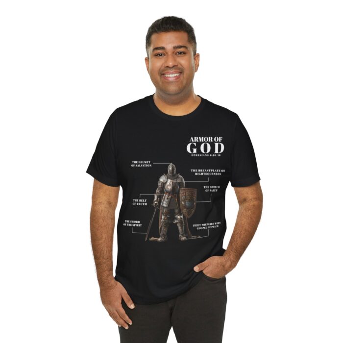 Armor of God T-Shirt - Faith-Based Apparel - YHWH - Image 45