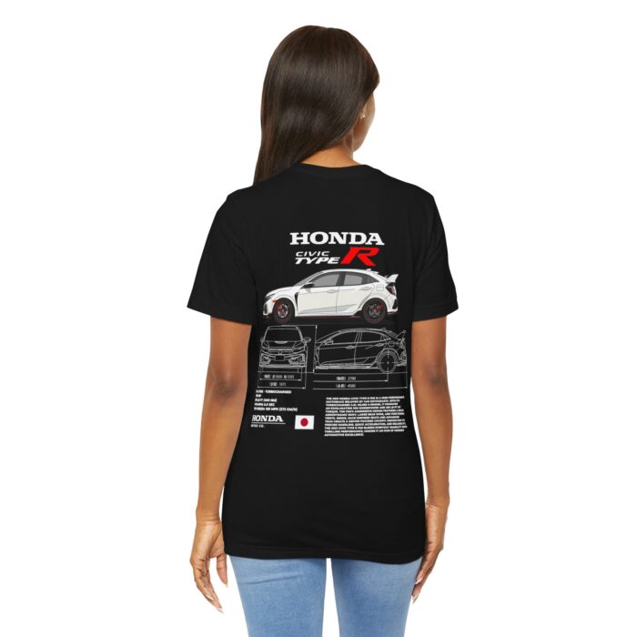 Honda Civic Type R Blueprint Graphic Tee - Boosted Gear Co - Image 52