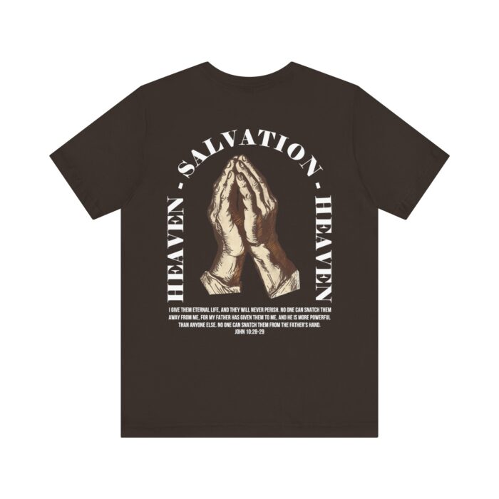 Heaven Salvation T-Shirt - Faith-Based Apparel - YHWH Threads - Image 32