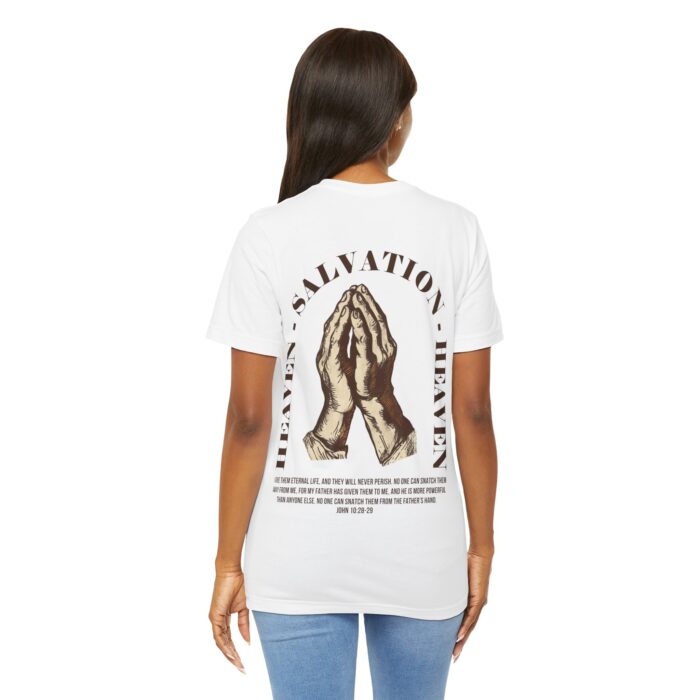 Heaven Salvation T-Shirt - Faith-Based Apparel - YHWH Threads - Image 23